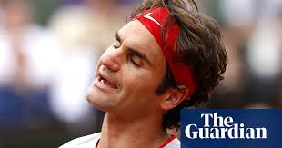 He's winning, and the moment feels big. Roger Federer Out Of French Open After Ernests Gulbis Holds His Nerve French Open 2014 The Guardian