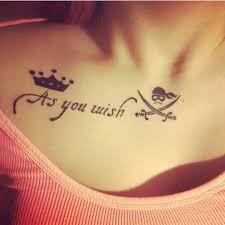Check spelling or type a new query. The Princess Bride Tattoo As You Wish Buttercup Westley Princess Bride Tattoo Brides With Tattoos Book Inspired Tattoos