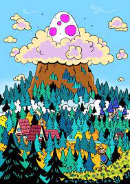 legend of zelda link s awakening inspired art koholint island jesseoldershaw breath maison de coloriage gratuit