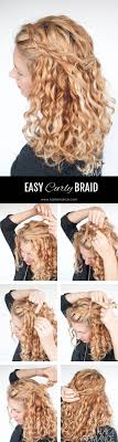 In this how to video hair tutorial, beauty vlogger india batson shows you how to. An Easy Half Up Braid Tutorial For Curly Hair Hair Romance