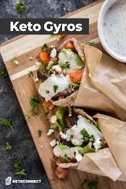 Keto Low Carb Chicken Gyros Wraps – Ketogenic Diet Recipe Roll Ups –  Appetizers – Side Dish – Lunch – Dinner –