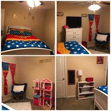 794 x 672 jpeg 68 кб. Derion S Wonder Woman Room In Four Way Split Decorated By Me Kids Room Deco Woman Bedroom Cool Rooms