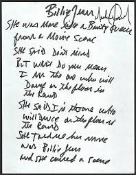 Black And White Michael Jackson Lyrics Billie Jean Written By Michael Michael Jackson Micheal Jackson 80s Songs Lyrics