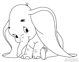 It builds excitement as we await the release. Dumbo Coloring Pages Disneyclips Com