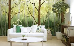 From the renewing tones of a green forest wallpaper to the moody and mysterious atmosphere of a dark forest wallpaper, it's easy to see why more and more people are looking to add forest scene wallpaper murals to their bedrooms. 15 Impressive Wall Mural Ideas That Bring The Outdoors In