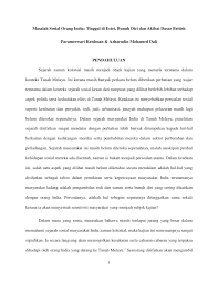 Bunuh diri tak hanya menjadi fenomena di indonesia tapi juga sudah jadi masalah global. Pdf Masalah Sosial Orang India Tinggal Di Estet Bunuh Diri Dan Akibat Dasar British