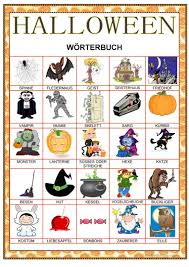 Halloween Worterbuch Deutsch Lernen Deutsch Lernen Kinder Halloween