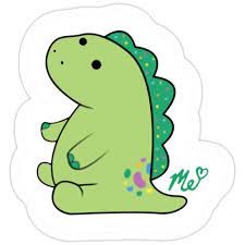 We are happy to offer moriah elizabeth merchandise! Moriah Elizabeth Pickle The Dinosaur Sticker Dinosaur Stickers Heart Art Projects Mini Paintings
