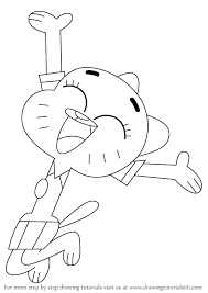 How To Draw Nicole Watterson From The Amazing World Of Gumball Drawingtutorials101 Com World Of Gumball The Amazing World Of Gumball Gumball