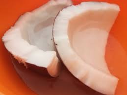 Ponete questo strumento sotto la corteccia e fate leva per staccarla: Come Aprire Il Cocco Facilmente E Senza Troppi Danni