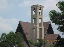 Named after st anne, mother of the blessed virgin mary, this church has grown to become a centre of pilgrimage in the region. The New Church Building With The Bell Picture Of St Anne S Church Bukit Mertajam Tripadvisor
