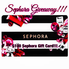 Free sephora $100 gift card. 100 Sephora Giftcard Giveaway Giveaway Monkey