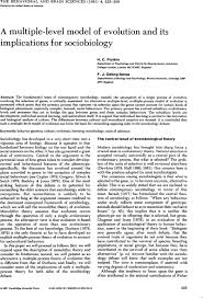 The Meaning Of Evolutionary Law Behavioral And Brain Sciences Cambridge Core