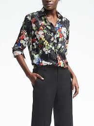 Dillion Fit Floral Blouse Petite Shirts Women Shirts Blouse Floral Long Sleeve Shirt