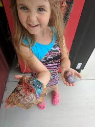 Raegan said she found two more of those Witcher Creek rocks...lol