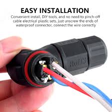 With high connectivity and the ability to be crimped for a strong, secure. 2 3 4 Pins Joint Outdoor Ip68 Waterproof Electrical Cable Wire Connectors Cao Other Wire Cable Connectors Business Industrial