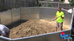 18' round tube frame pools; Eternity Semi Inground Pool Kits From Pool Supplies Canada Youtube