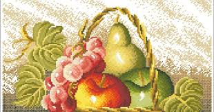 However, the possibility of human error, printing mistakes or the variation of individual stitching does exist, and we regret that. Fruit Basket Counted Cross Stitch Patterns And Charts