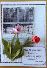 A Beautiful Card Created By Susan Tierney Cockburn Featuring The Garden Notes Tulip And The Garden Patch Flower Cards Elizabeth Craft Designs Elizabeth Craft