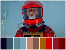 Color Palette Cinema On Instagram 2001 A Space Odyssey 1968 Directed By Stanley Kubrick Cinematography Cinema Colours Movie Color Palette Kubrick