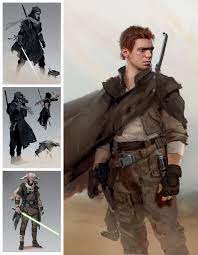 Cal Kestis Concept Art Star Wars Jedi Fallen Order Art Gallery Star Wars Characters Pictures Star Wars Images Star Wars Droids