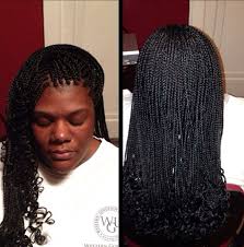 Black And Brown Box Braids With Curly Ends Pin By Tasha Sharkey On Small Size Box Braids By Me Braids With Curls Curly Braids Small Box Braids