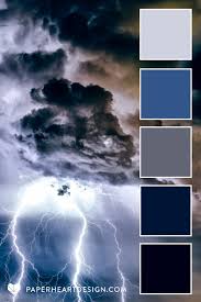 Blue And Gray Color Palette 6 Thunderstorm Inspired Color Schemes Blue Colour Palette Grey Color Palette Color Palette Design