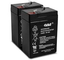 Casil 6V Battery, 6 Volt Battery Compatible with Ultratech Power Products  Power Wheels Battery, 3FM4.5 6V4.5AH 20Hr Rechargeable Battery, UT640 2 Pack