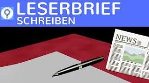 Weil ich selbst als schülerin der gesamtschule … direkt betroffen bin, weiß ich genau, was für schwierigkeiten durch … auf uns zukommen … dann legst du kurz deinen standpunkt zum thema des zeitungsartikels dar. Wie Schreibt Man Einen Leserbrief Aufbau Beispiel Muster