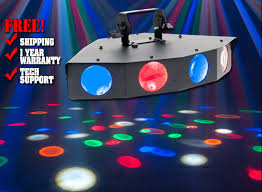 American Dj Monster Quad Four Lens Led Dj Light Chicago Dj Equipment 123dj