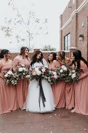 Josue Brandy A Winter Wedding Winter Bridesmaids Empire Wedding Dress Wedding Dresses Lace Ballgown
