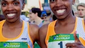 Kenyan twins create history with podium finish at World Indoor Tour