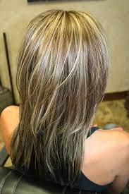 Measureinlove326 Hair Styles Brunette With Blonde Highlights Blending Gray Hair