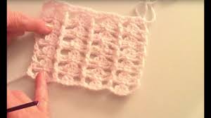 Puntos tejidos a crochet y/o ganchillo paso a paso fácil de tejer en video tutorial, puntos tejidos especiales para tejer colchita o mantita de bebe. Crochet Punto Abanico 11 By Tejiendodecorazon