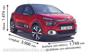 Los asientos delanteros ya no se encuentran unidos como en la primera generación, sino que entre ellos nace una pequeña consola. Medidas Y Dimensiones De Coches Marca Citroen