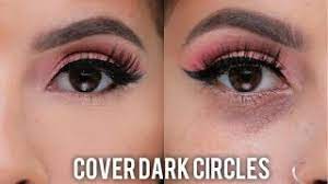 How to cover dark circles. How To Cover Dark Circles Under Eye Bags Youtube