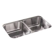 double bowl kitchen sink 11406 na