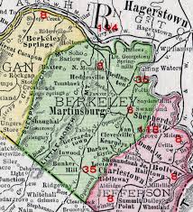Birds Of Eastern Panhandle Wv Berkeley County West Virginia 1911 Map Martinsburg Bunker Hill Hedgesville Bedington Baxter Shangh Jefferson County West Virginia Map Of West Virginia