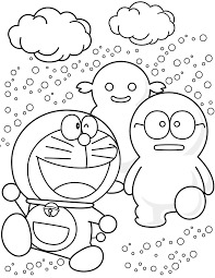 Download 50 Doraemon Coloring Pages For Kids Coloring Pages For Kids Easy Coloring Pages Printables Free Kids