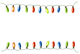 Christmas Lights Png Clipart Image Christmas Lights Clipart Christmas Frames Christmas Lights