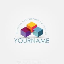 Make Your Own 3d Cubes Logo Templates Free With Our Logo Designer Maker Free Logo Templates Logo Maker 3d Logo