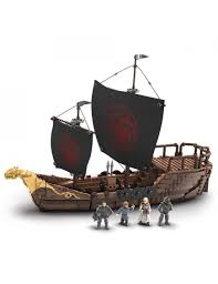 Y, este, es nada más y nada menos que un monopoly de juego de tronos. Game Of Thrones Mega Construx Black Series Construction Set Targaryen Warship Mondo Action Figure