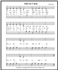 Old Joe Clark Piano Free Sheet Music For Beginners Now With Easy G To F Chords Sheet Music Free Sheet Music Blues Piano