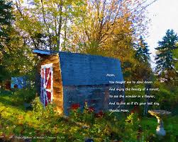 Papa S Old Barn Quote Painting By Michael Darienzo