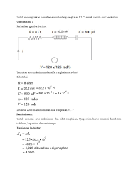 Maybe you would like to learn more about one of these? Contoh Soal Rlc Seri