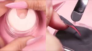 Dip Powder Nails How To Do A Dip Powder Manicure Youtube Dip powder nails are somewhere between a regular mani and fake nails. dip powder nails how to do a dip powder manicure