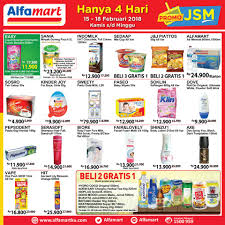 Promo alfamart termurah setiap hari, nikmati promo menarik mulai dari promo jsm alfamart sampai promo gantung, cek juga katalog promo dan diskon hari ini. Katalog Promo Jsm Alfamart Akhir Pekan Weekend Periode 15 18 Februari 2018 Promodiskon