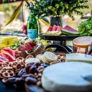 The best thing about a weekend bbq is the barbecue and the relaxation with friends. Grazing Tables Brisbane Fingers Forks Catering