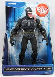 Suit up and swing into action! Spider Man 3 2007 Movie Hasbro Venom Deluxe 10 Action Figure