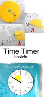 Time Timer Basteln Basteln Uhr Lernen Kinder Selber Basteln
